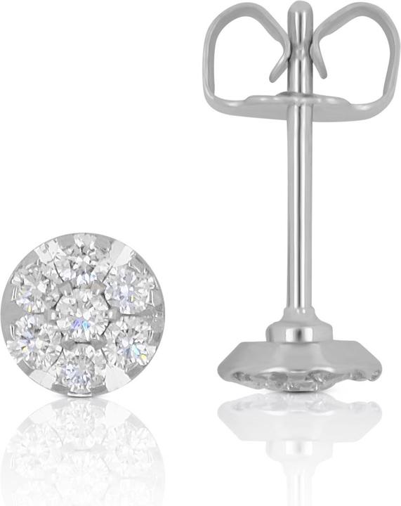 Muau Ohrstecker (750/18 K Gold)