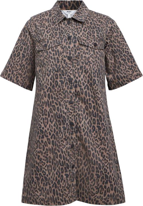 Image du produit Object Mini-robe à imprimé léopard (S)