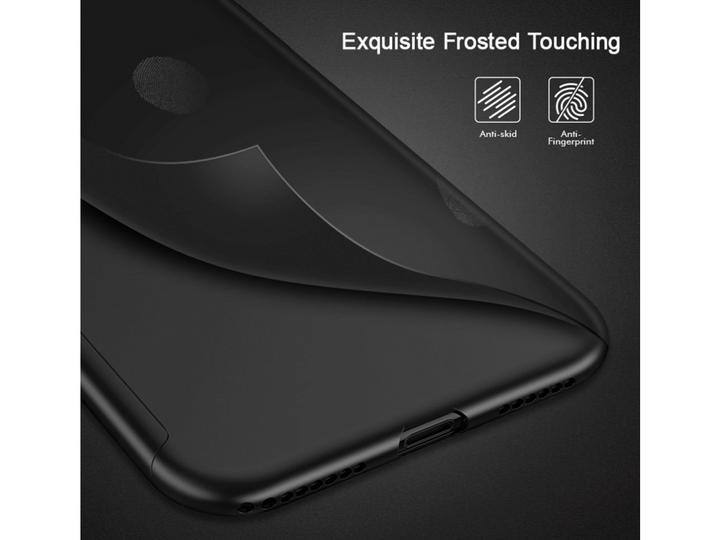 Image du produit Floveme Etui en verre blindé 360 degrés pour iPhone XS Protection intégrale (1 pièce(s), Apple iPhone XS)