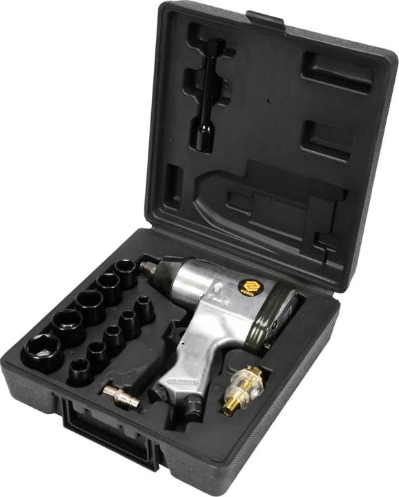 Image du produit Toya Visseuse pneumatique 1/2 avec embouts (Air comprimé)