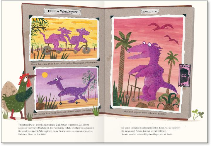 Produktbild Die Wahrheit über Dinosaurier (Deutsch, Guido van Genechten, 2019)