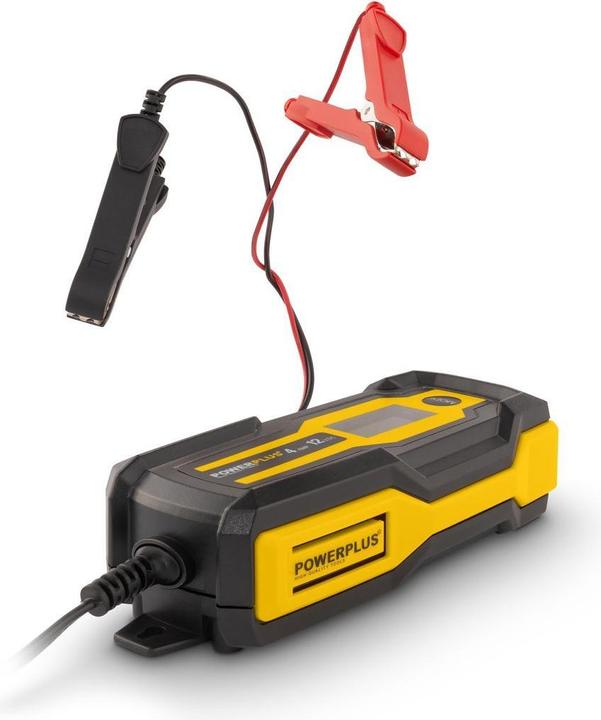 Powerplus Caricabatteria 70W/4A/120Ah (12V, 70 A)