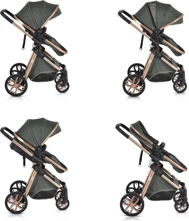 Produktbild Moni Kinderwagen Alma Sitz umbaubar