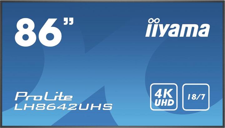 Produktbild iiyama LH8642UHS-B1 (3840 x 2160 Pixel, 85.83")