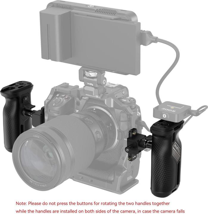 Actual product image SmallRig Universal Rotating Nato side Handle (Grip)