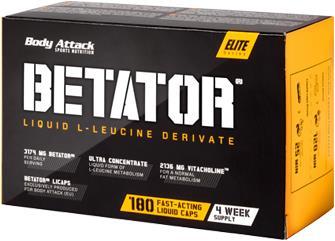 Image du produit Body Attack BETATOR (180 capsules) (1 pièce(s), Capsules, 183 g)
