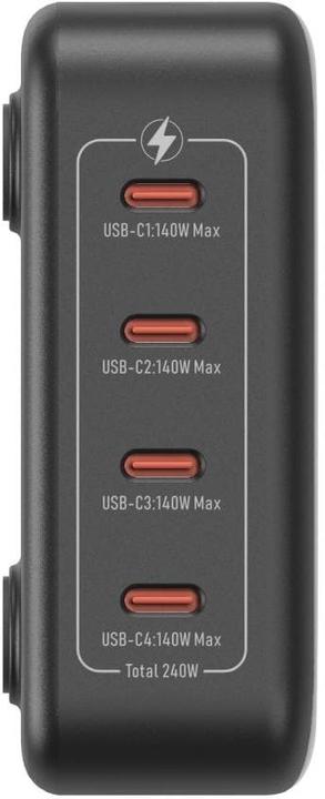 Actual product image SmallRig 240W 4-Port PD Power Adapter (EU Standard) 4752 (240 W)