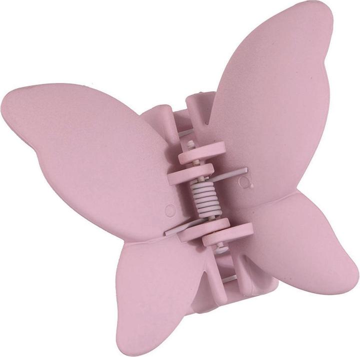 Actual product image ASMI Hair claw, hair clip butterfly pink