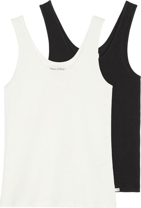 Produktbild Marc O'Polo 2er Pack Iconic Rib Unterhemd / Top (S)
