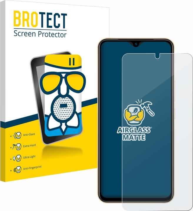 Immagine prodotto BROTECT AirGlass Vetro Opaco (1 Pezzo/i, Vivo X80 Lite)