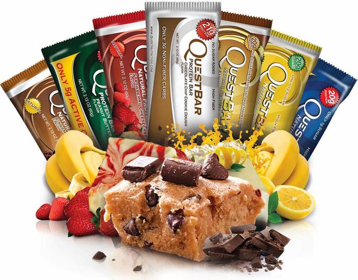 Actual product image Quest Nutrition Bar (Blueberry Muffin, 12 pcs., 720 g)