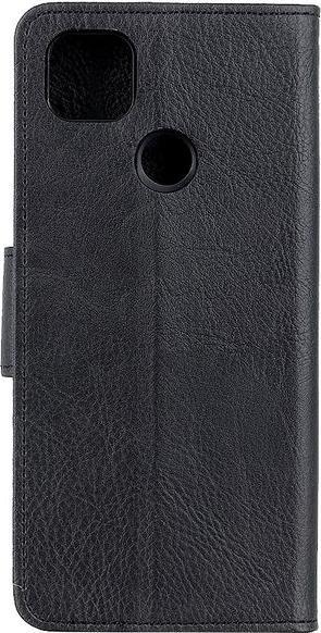 Actual product image MU Classic Litchi Leather Bookcover Series (Motorola Moto G 5G)