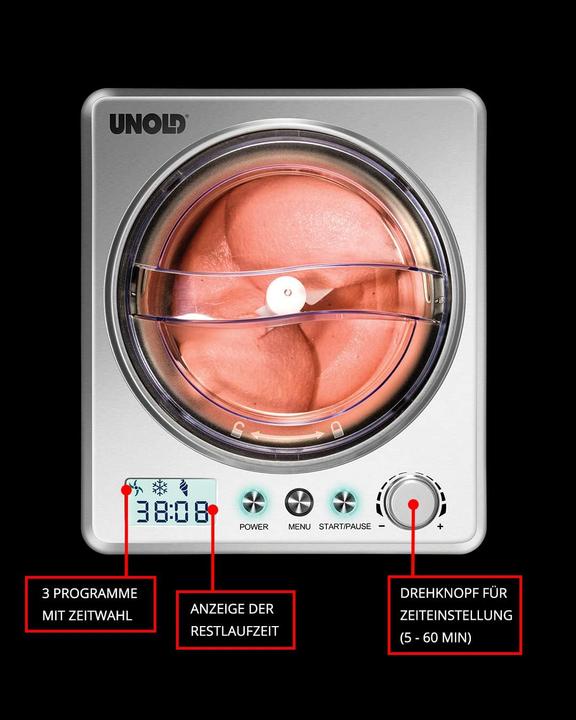 Immagine prodotto Unold Eismaschine Exklusiv inkl. Eisbuch