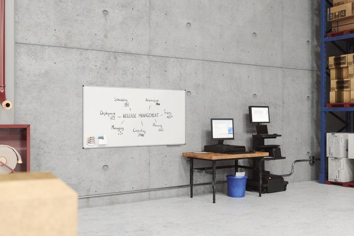 Image du produit Legamaster Magnethaftendes Whiteboard Unite 90 cm x 120 cm, Weiss (120 x 90 cm)