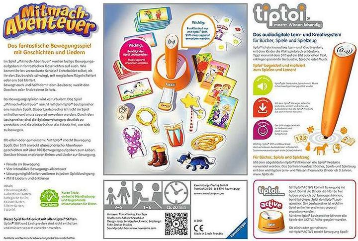 Produktbild tiptoi Mitmach-Abenteuer (Deutsch)
