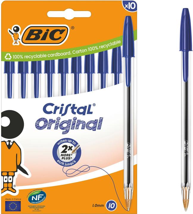 Produktbild Bic Cristal (Transparent, 10 x)