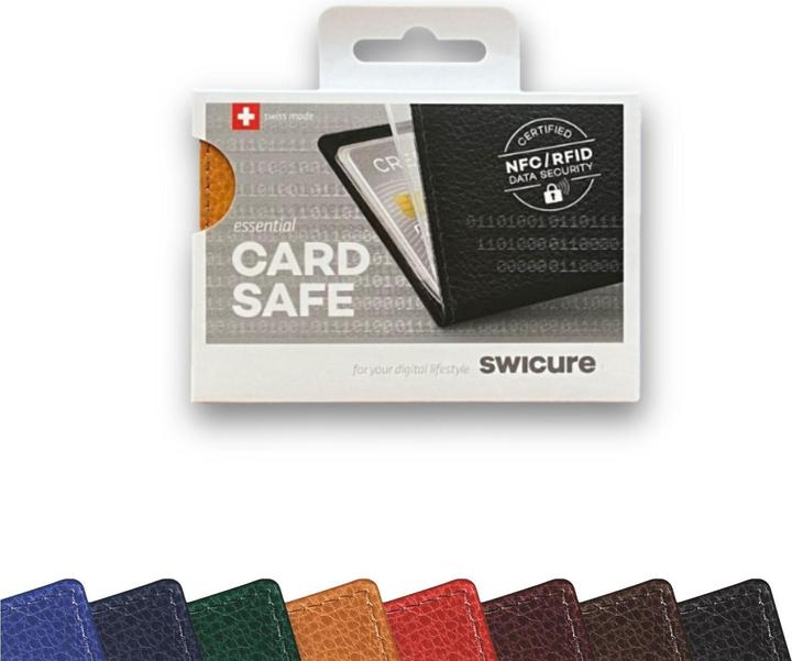 Actual product image Swicure Protective cover Card-Safe Black