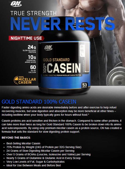 Immagine prodotto Optimum Nutrition 100% proteine di caseina (Deliziosa Fragola, 1 pz., 924 g)