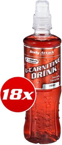 Image du produit Body Attack Boisson à la L-Carnitine (18x 500 ml) (Ananas, 18 x)