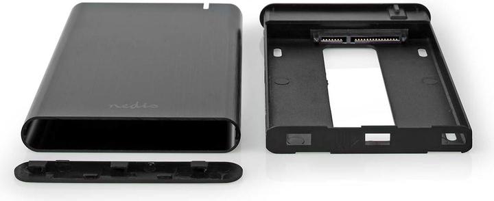 Immagine prodotto Nedis Custodia per disco rigido 2,5" | USB 3.2 Gen1 | USB Type-A / USB Type-C™ | Notebook / PC | Alluminio (2.5")