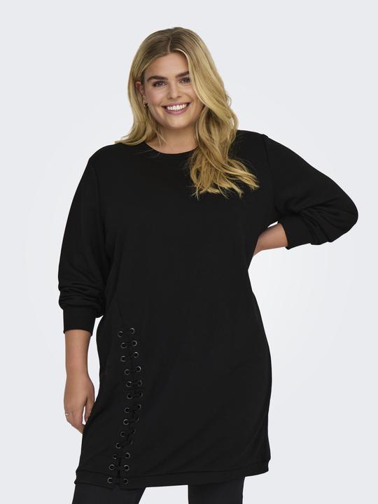 Image du produit Only Robe curvy unie à manches longues (L)