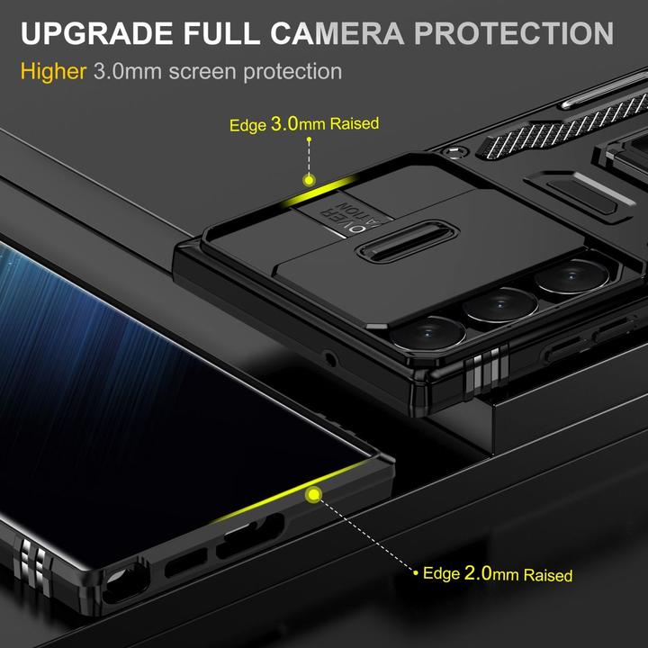 Produktbild Amazon Hülle für Samsung Galaxy S24 Ultra 5G Schutz Handy Case Cover Kamera Etui Bumper (Samsung Galaxy S24 Ultra)