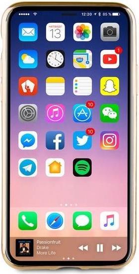 Actual product image Muvit Coque Bling Or Apple Iphone X XS (Apple iPhone X)