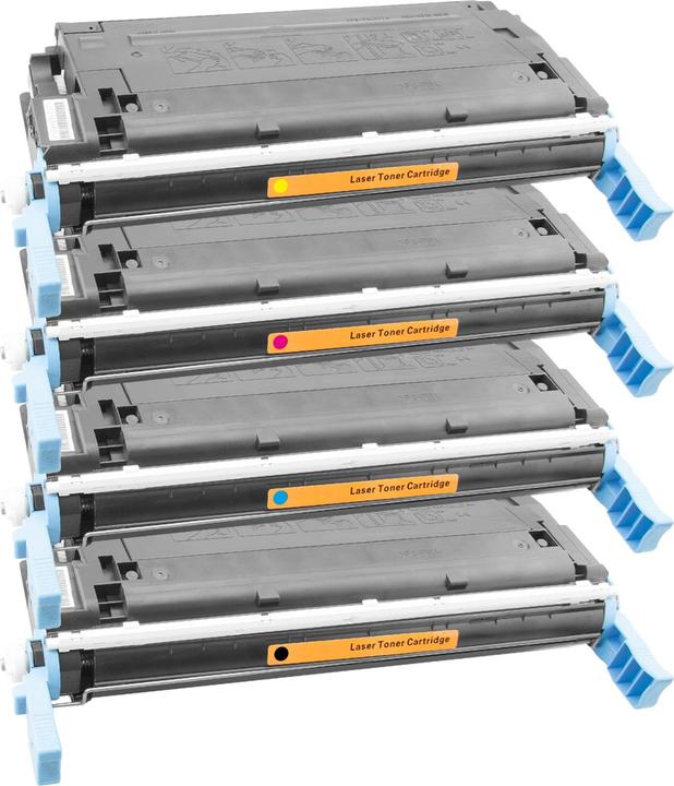 Plutoos HP C9730A, C9731A, C9732A, C9733A, 645A Toner XXL compatible, set of 4 colours