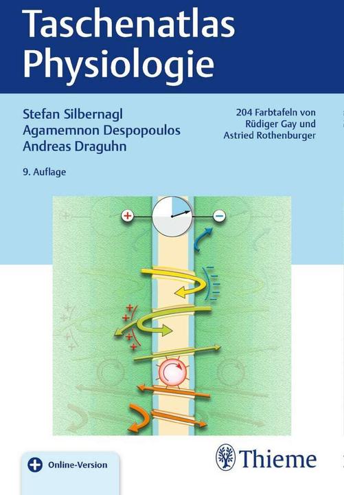Actual product image Taschenatlas Physiologie (German, Stefan Silbernagl, 2018)
