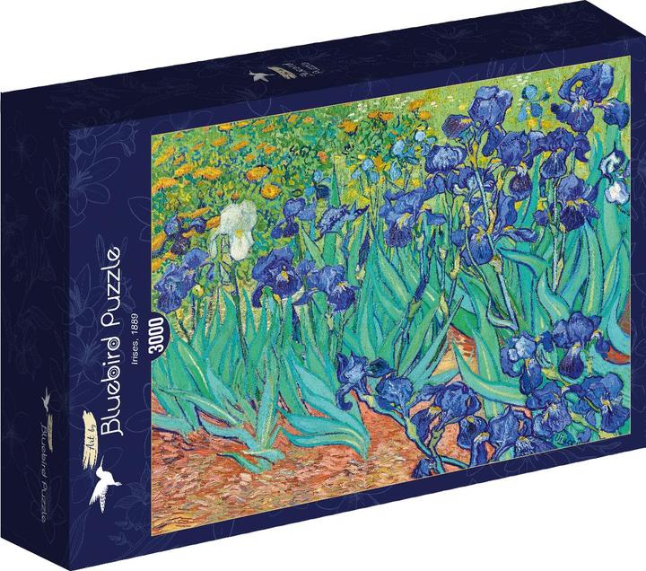 Bluebird Puzzle 3000 Irysy, Vincent van Gogh, 1889 (3000 pieces)