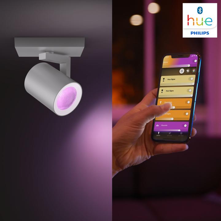 Immagine prodotto Philips Hue Tonalità Argenta Base BT (350 lm, GU10)