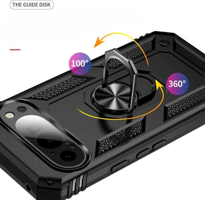 Actual product image Cover-Discount Google Pixel 9 / 9 Pro - Armor Case with kickstand (Google Pixel 9, Google Pixel 9 Pro)
