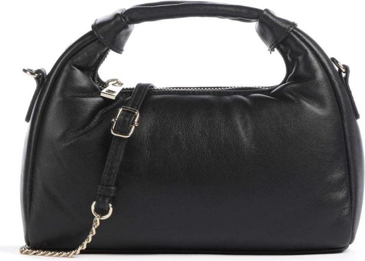 Núnoo Nunoo Mini Dandy Puff Sheep Schwarz W Gold Ladies Bag - Schwarz