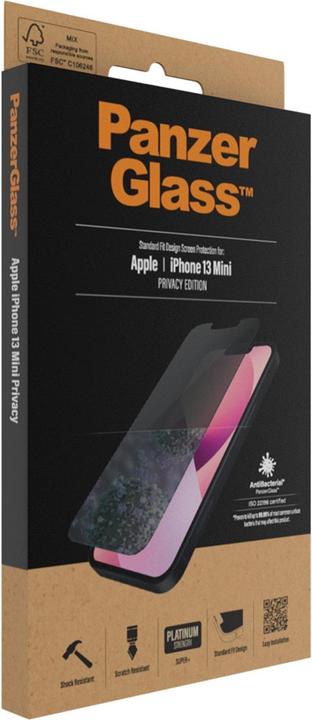 Image du produit PanzerGlass Vie privée (1 pièce(s), Apple iPhone 13 mini)