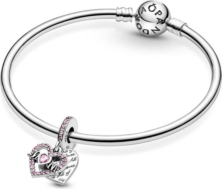Image du produit Pandora Heart & Mum Charm (Argent sterling)