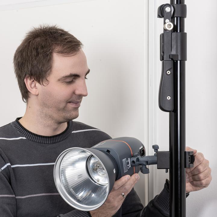 Produktbild Walimex pro Autopole 220-380cm inkl. Superklemme (Stativhalterung)