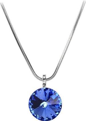 Levien Elegant Rivoli Sapphire necklace (L)