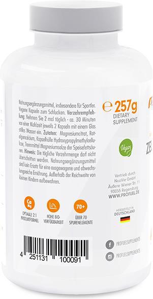 Image du produit ProFuel Cellulose CaMg70+ (180 capsules) (180 pièce(s), Capsules)