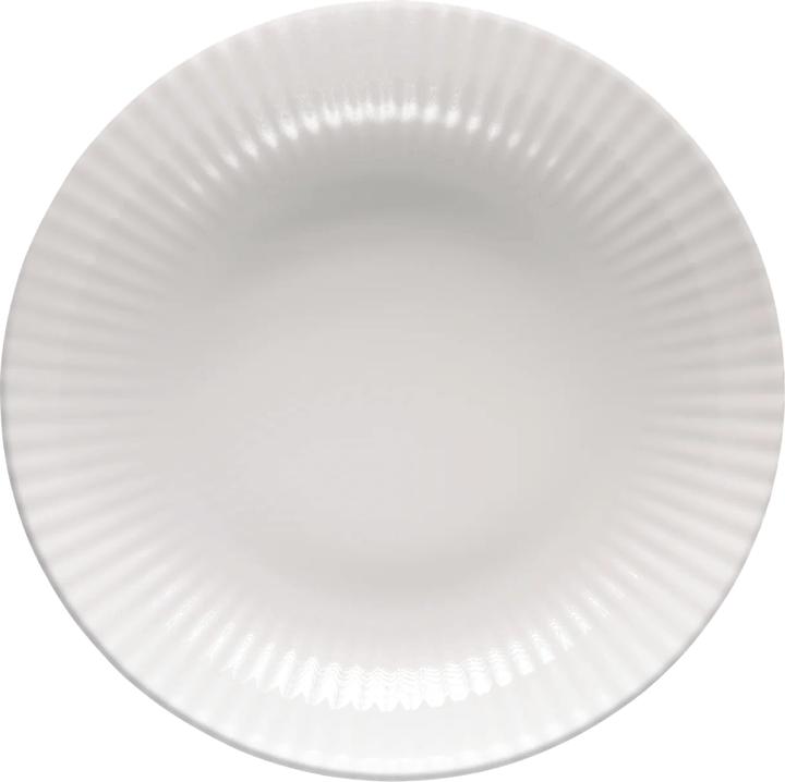 Krautheim & Adelberg Plate deep relief white 2pcs (2 x, 22 cm)