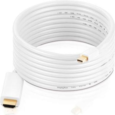 Actual product image HDgear Mini DisplayPort — HDMI (Typ A) (1 m, DisplayPort, HDMI)