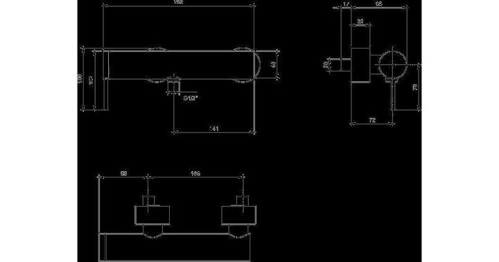 Actual product image Villeroy & Boch V&B EH-Brauseb LOOP & FRIENDS wall mounting, 273x108x96mm chrome