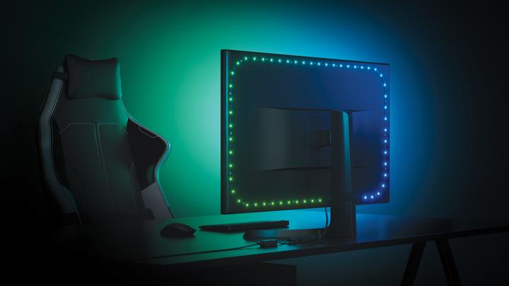 Actual product image Nanoleaf 4D PC Screen Mirror Lightstrip (RGB, 250 cm, Indoor)
