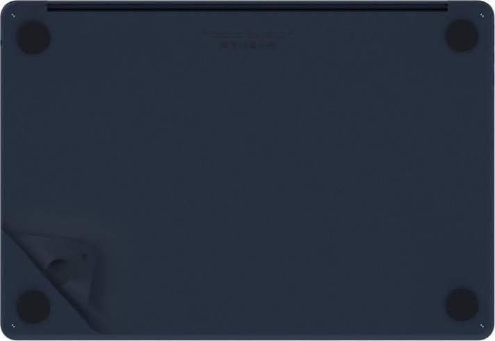 Actual product image JCPAL MacGuard Two-in-One Skin Set for MacBook Air 15" (M2 2023, M3 2025 & M4 2025) - Midnight