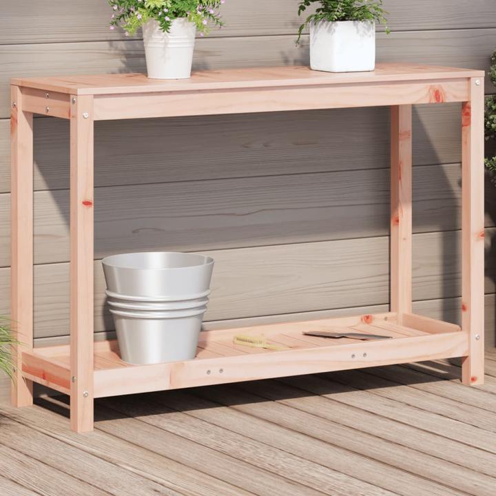 Image du produit VidaXL Table à plantes avec étagère Douglas