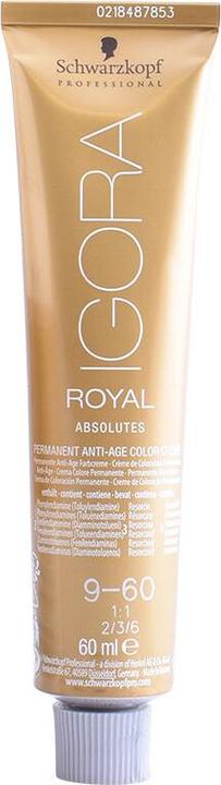 Immagine prodotto Schwarzkopf Professional Igora Royal - 9-60 Biondo Extra Chiaro Cioccolato Naturale (Biondismo, Marrone)