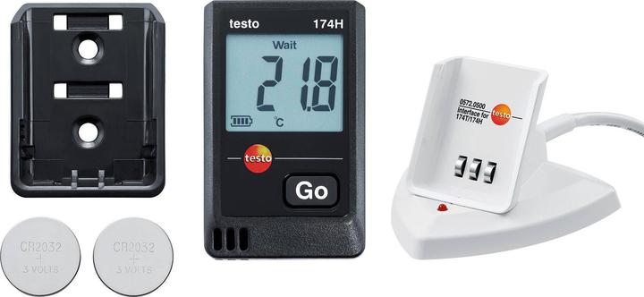 Produktbild Testo 174 H Set - Mini-Datenlogger für Temperatur und Luftfeuchtigkeit im Set
