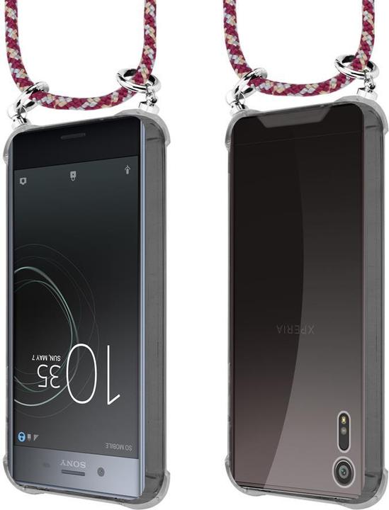 Produktbild Cadorabo TPU Handy Kette SILBER Cover