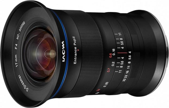 Actual product image Venus Optic Laowa 17mm f/4 Zero-D Fu GFX (Fujifilm G, Medium format)