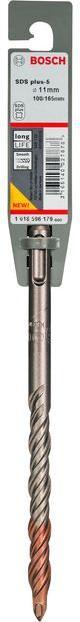 Actual product image Bosch Professional Zubehör Hammer drill SDS plus-5, 11 x 100 x 165 mm (11 mm)