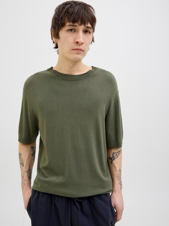 Actual product image Jack & Jones Jprccwilliam Knit Crew Neck Ss Sn (XS)